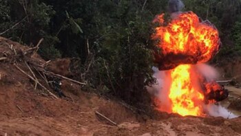 En lo corrido del año han sido capturadas 1.092 personas vinculadas a la minería ilegal en el país.
