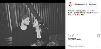 El romántico posteo de la