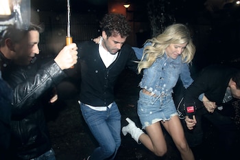 Nico Cabré y Laurita Fernández,