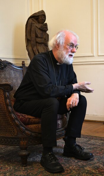 Rowan Williams en la sede