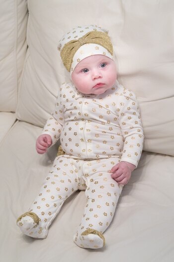 La pequeña nació el 27