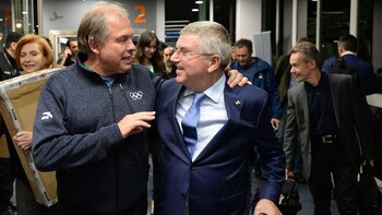 Gerardo Werthein junto a Thomas