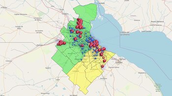 Así se encontraba la red