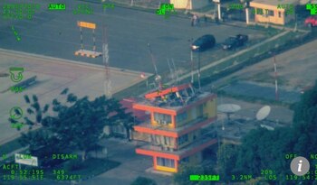 Vista aérea de la torre