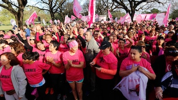 “Esta caminata nos permite seguir