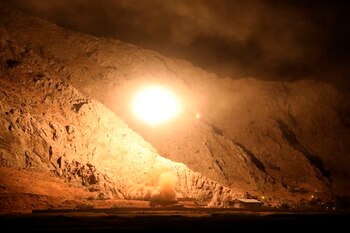 Uno de los misiles lanzados