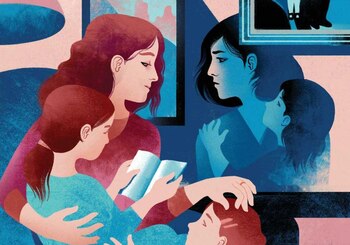 Ilustración de Kasia Bogdańska para The Washington Post
