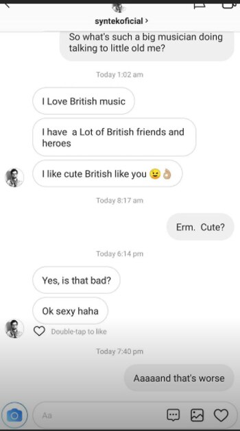 Joven adolescente señaló a Aleks