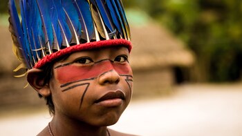 Niño del amazonas (Getty Images)