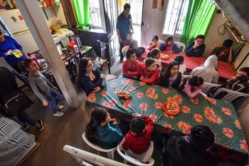 Algunos domingos van a la