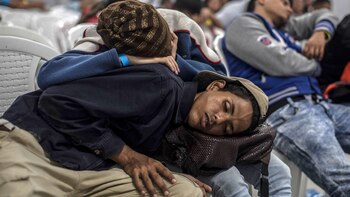 Venezolanos migrantes (AFP PHOTO /