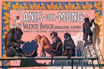 Una publicidad ee Anís del