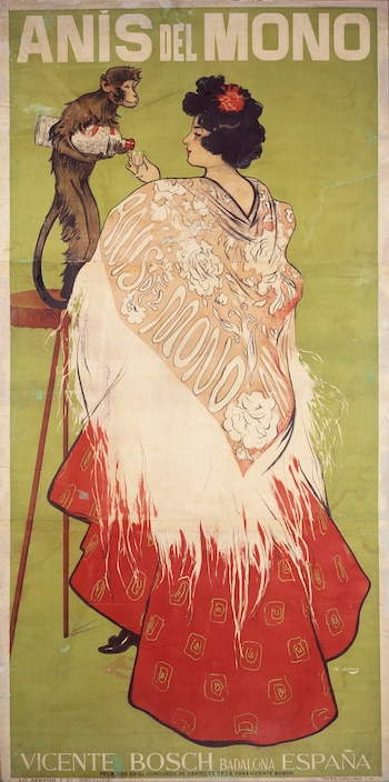 Poster publicitario del Anís del