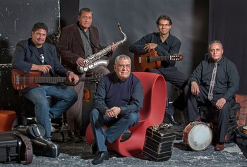 Con este quinteto, Dino Saluzzi