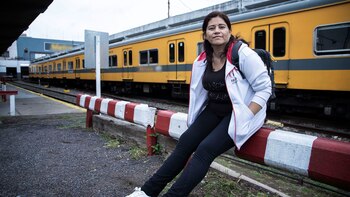 Una estación de tren, ahora