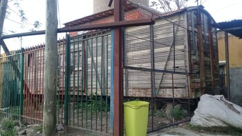 Así está el vagón hoy.