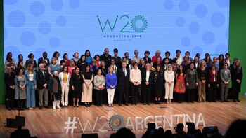 Mauricio Macri en la foto