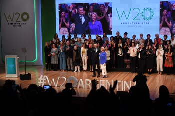 Macri, este miércoles en el G20 (Fotos: Maximiliano Luna)