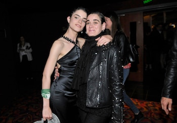 Malena junto a Patricia en