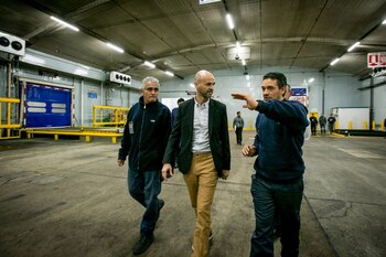 El ministro de Transporte, Guillermo