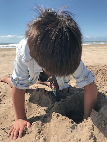 Las primeras vacaciones de la familia en