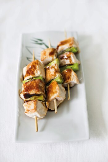 Yakitori. Este plato final se