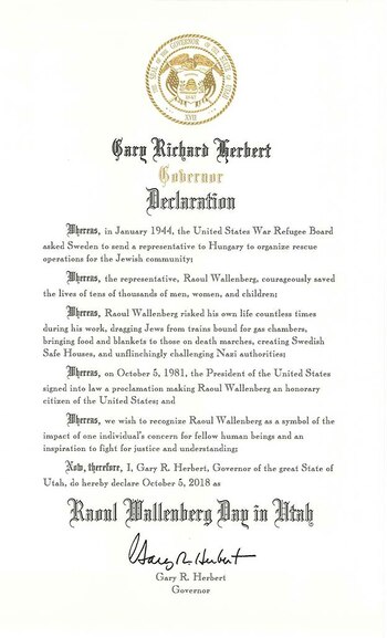 La declaración del gobernador Gary