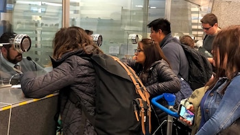 Los mostradores están abarrotados de