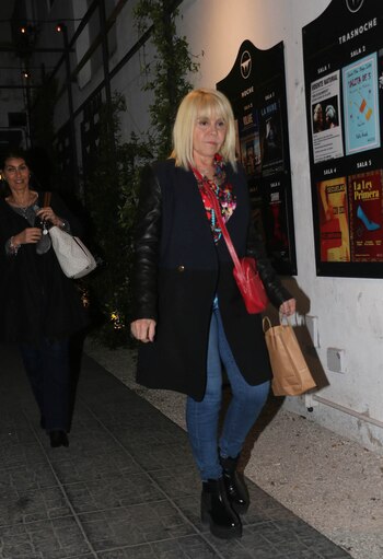 Claudia Villafañe estuvo presente en