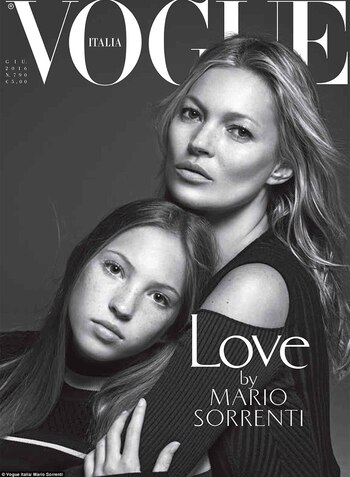 Kate Moss y Lila Moss