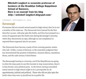 El blog de Langbert lleva acumuladas más de un millón de páginas vistas