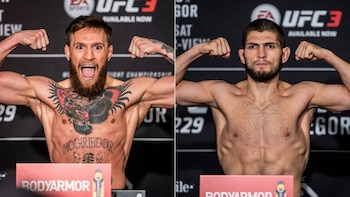 Conor McGregor y Khabib Nurmagomedov