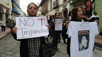 Protestas contra César Cordero