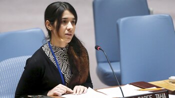 Un discurso de Nadia Murad