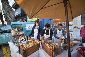 Pâtisserie y sandwiches de la
