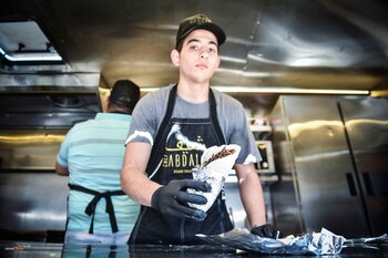 Shawarma, el típico sandwich del