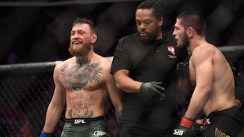 Khabib dominó a McGregor de