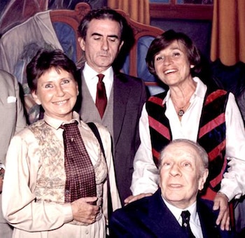 Junto a Borges en la