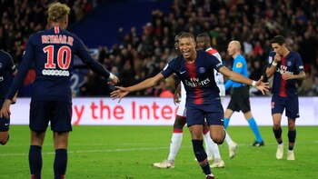Mbappé fue la gran figura