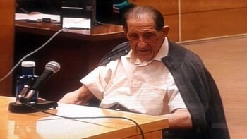 Eduardo Vela durante su juicio