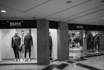 El local de Hugo Boss