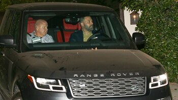 Ben Affleck saliendo de la