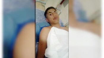 Uno de los acusados de