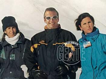 María Marta García Belsunce junto