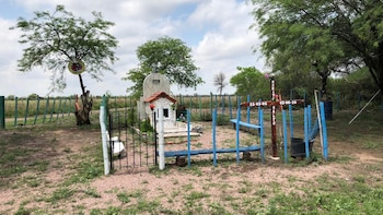 La tumba del niño en el cementerio de Quimilí.