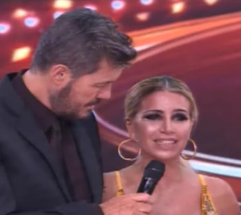 Florencia Peña rompió en llanto en la pista de “ShowMatch” (Captura de TV)