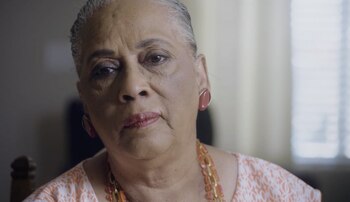 Goldia Coldon, madre de la joven desaparecida