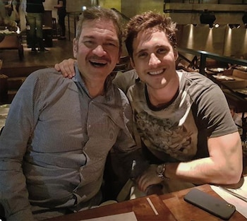 Un “grande”: así definió Boneta a César Bordón, de quien se hizo muy amigo durante las grabaciones de la serie (Foto: Instagram)
