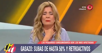 Mercedes Ninci lloró al hablar de la crisis económica (Captura de TV)