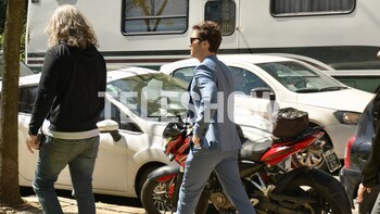 Diego Boneta_filmando comercial en Argentina